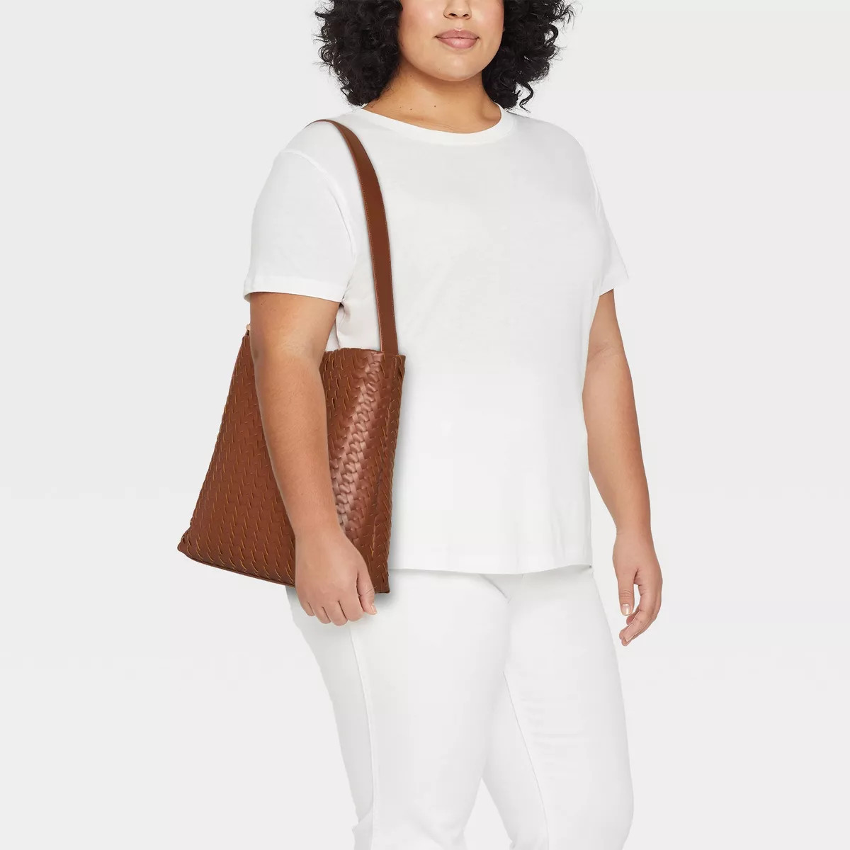 Woven Bucket Shoulder Bag - A New Day™ | Target