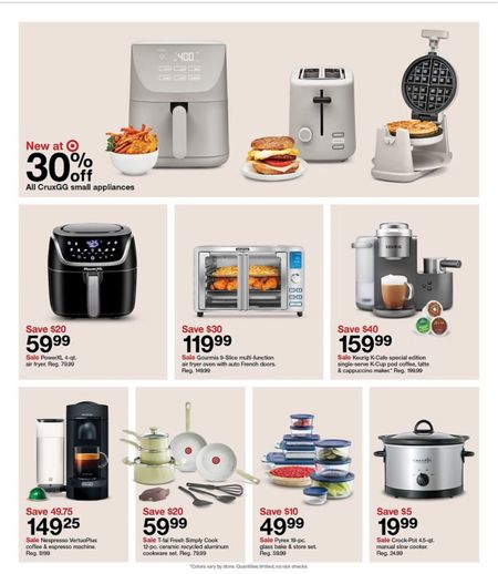 @target circle week is here!! Time to save! There are some amazing deals and now is the time! Check out these top kitchen appliances! @Target @targetstyle #ad #TargetCircleWeek #Targetpartner

#LTKSeasonal #LTKhome #LTKsalealert