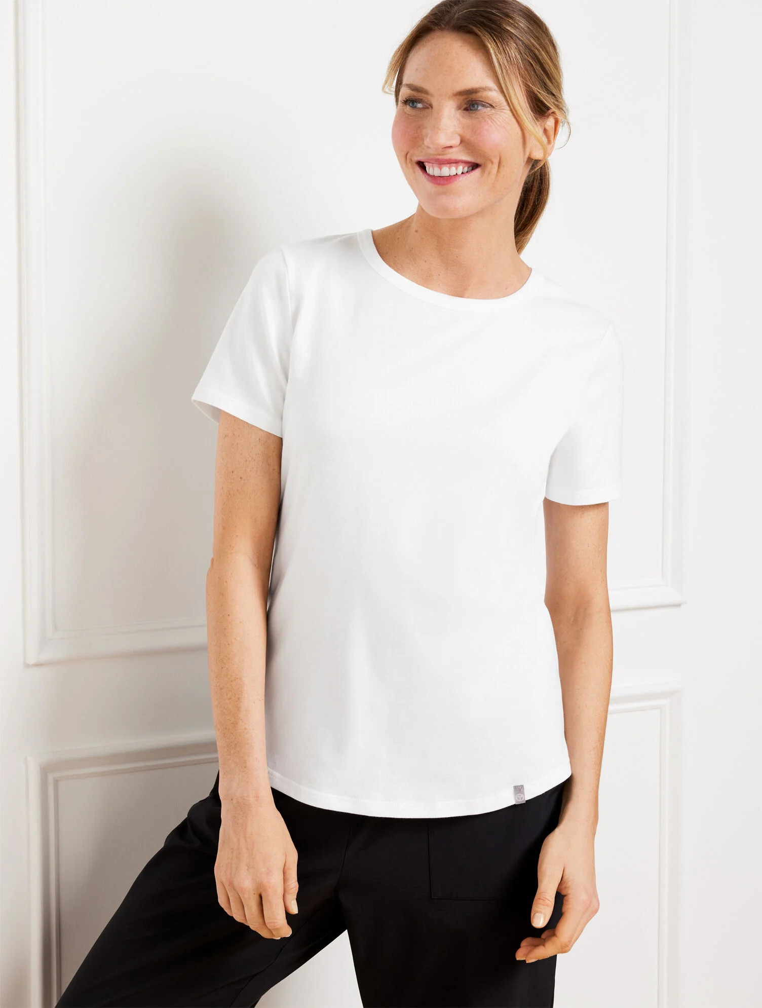 Supersoft Jersey Short Sleeve Tee | Talbots