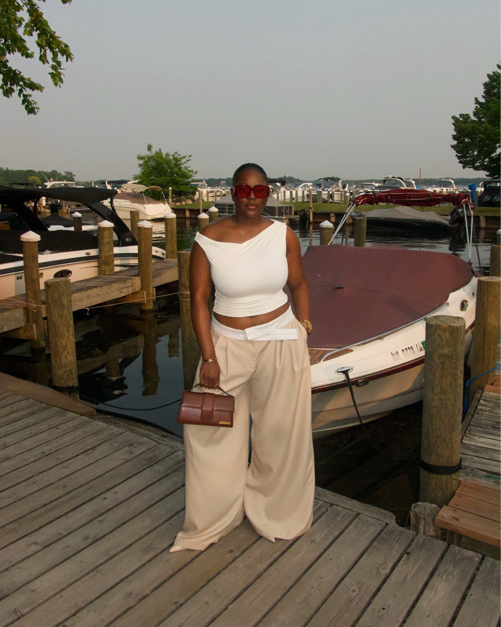 Matching with boat, only the elite got the memo! The best look for your warmer days. Cannot wait for summer to wear those pants outside again! 

#LTKootd #LTKgrwm #LTKdayinmylife