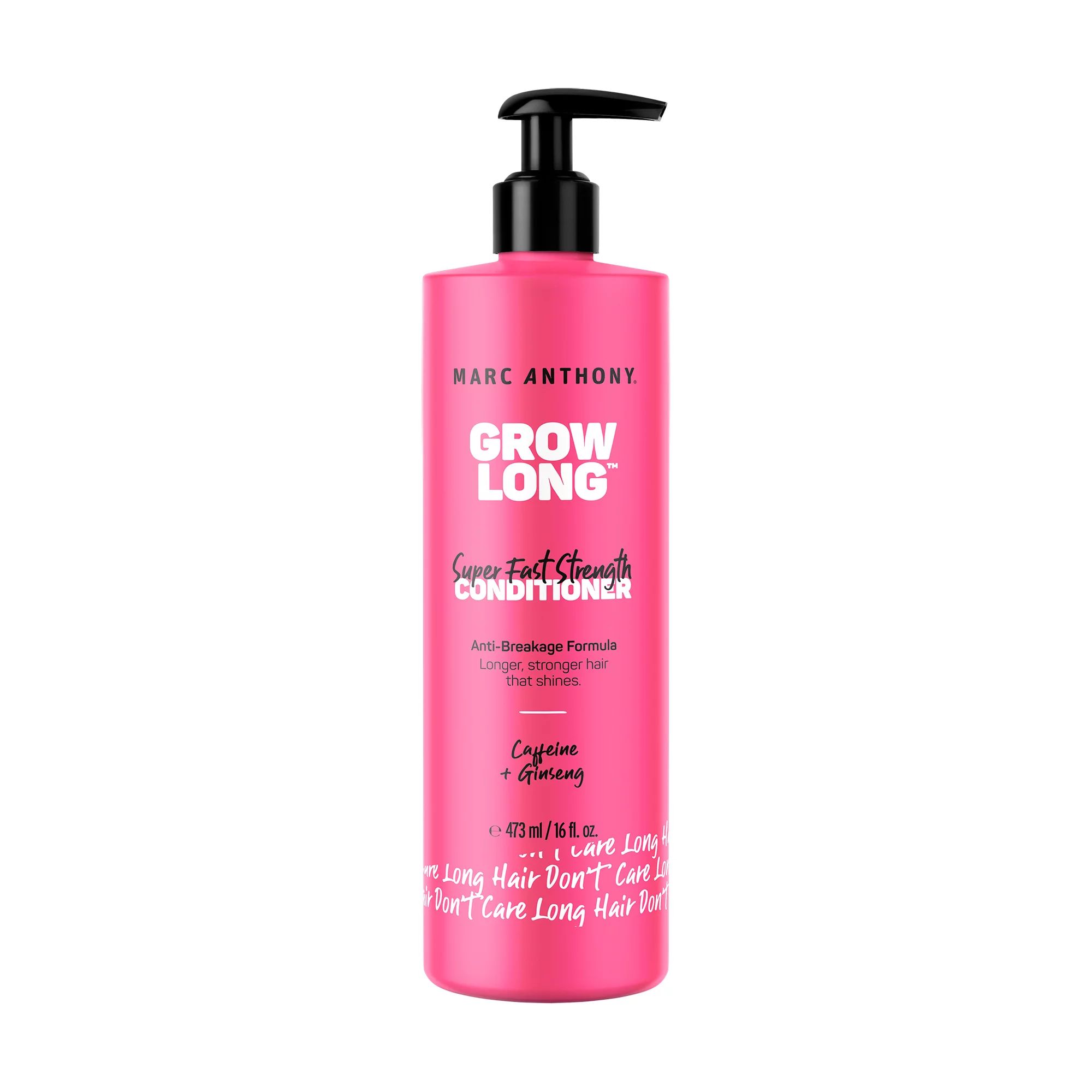 Marc Anthony Grow Long Super Fast Strength Conditioner with Caffeine & Ginseng, 16 oz | Walmart (US)