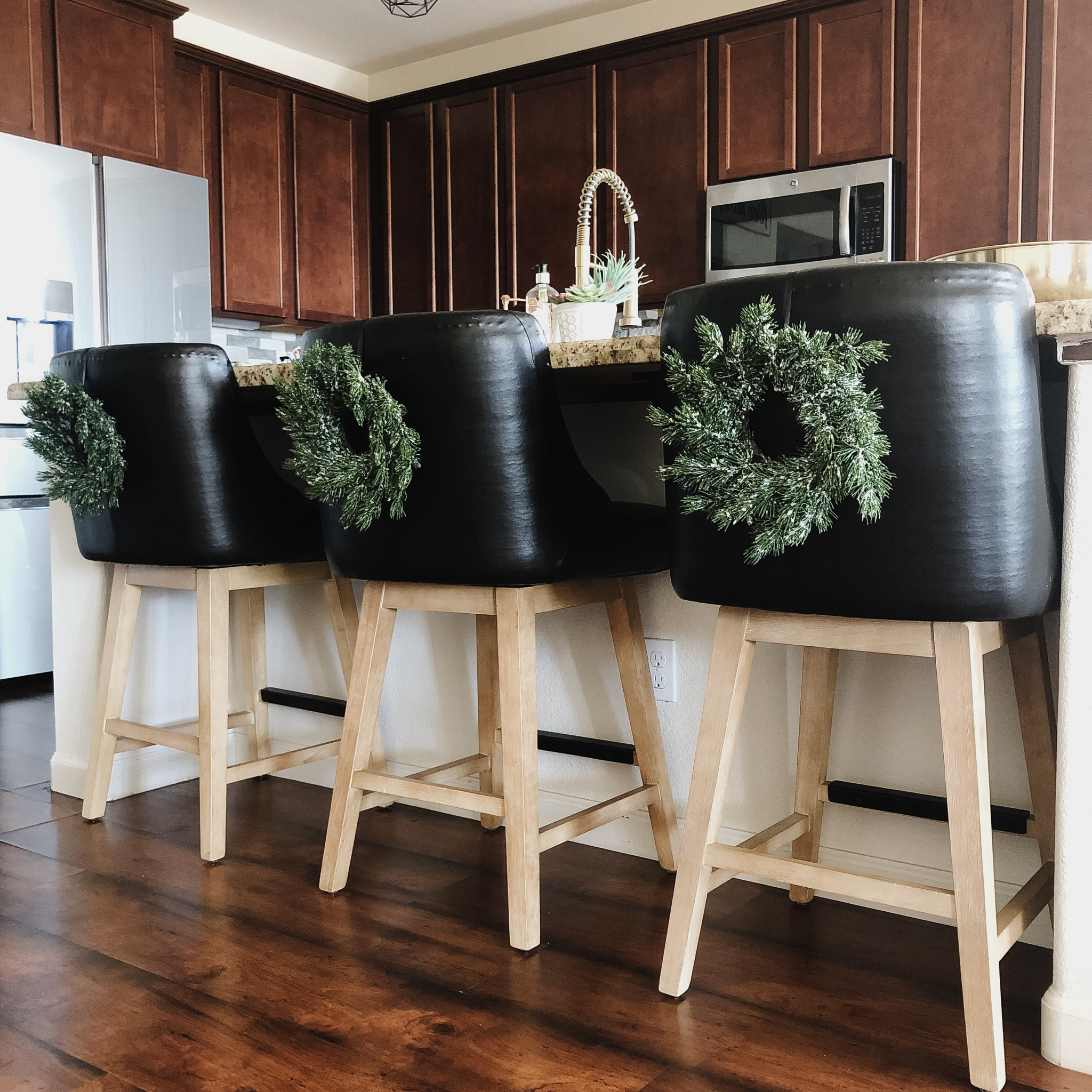 Chair covers for barstools. Helps childproof your chairs. Comes in a variety of colors  

#LTKhome #LTKstyletip #LTKHoliday