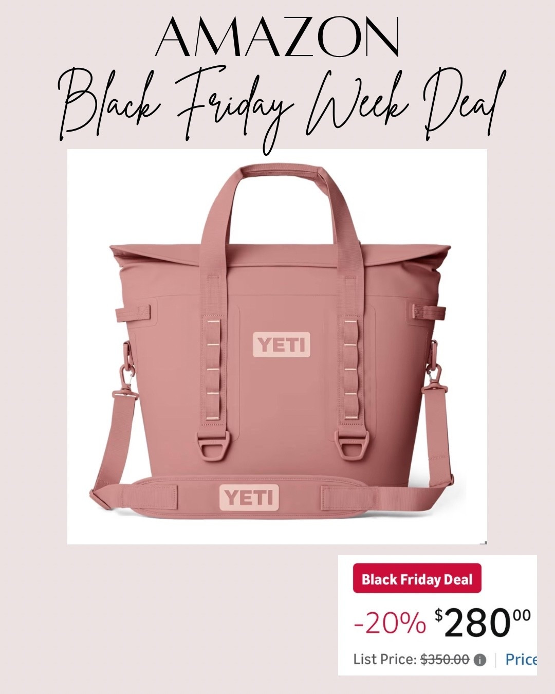 Amazon Black Friday deal yeti cooler





Yeti hopper
Amazon finds 
Gifts for her 
Christmas gift idea 
Gifts for him 
Gift ideas 
Soft cooler 


#LTKGiftGuide #LTKCyberWeek #LTKSaleAlert