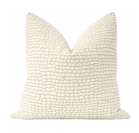 Ocelot Chenille Pillow COVER ONLY  Animal Print Pillow  | Etsy | Etsy (US)