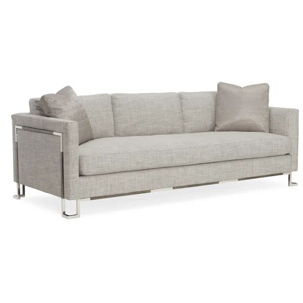 Caracole Upholstery 86.5'' Square Arm Sofa with Reversible Cushions | Wayfair North America