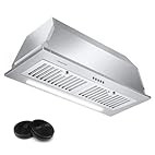 AMZCHEF Range Hood Insert 30 Inch... | Amazon (US)