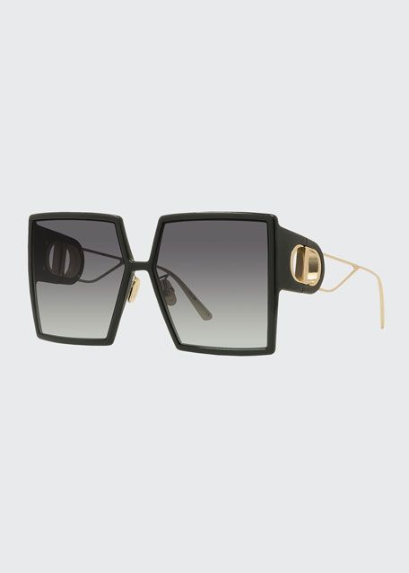 Dior Oversized Square Injection Plastic Sunglasses | Bergdorf Goodman