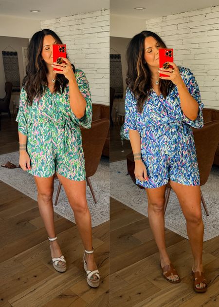Perfect little event romper. Easy for any occasion this summer. Wearing an XL

Buy more save more codes: 
BWC15 - 15% off on $70+ 
BWC20 - 20% off on $109+

#LTKfindsunder50 #LTKmidsize #LTKstyletip