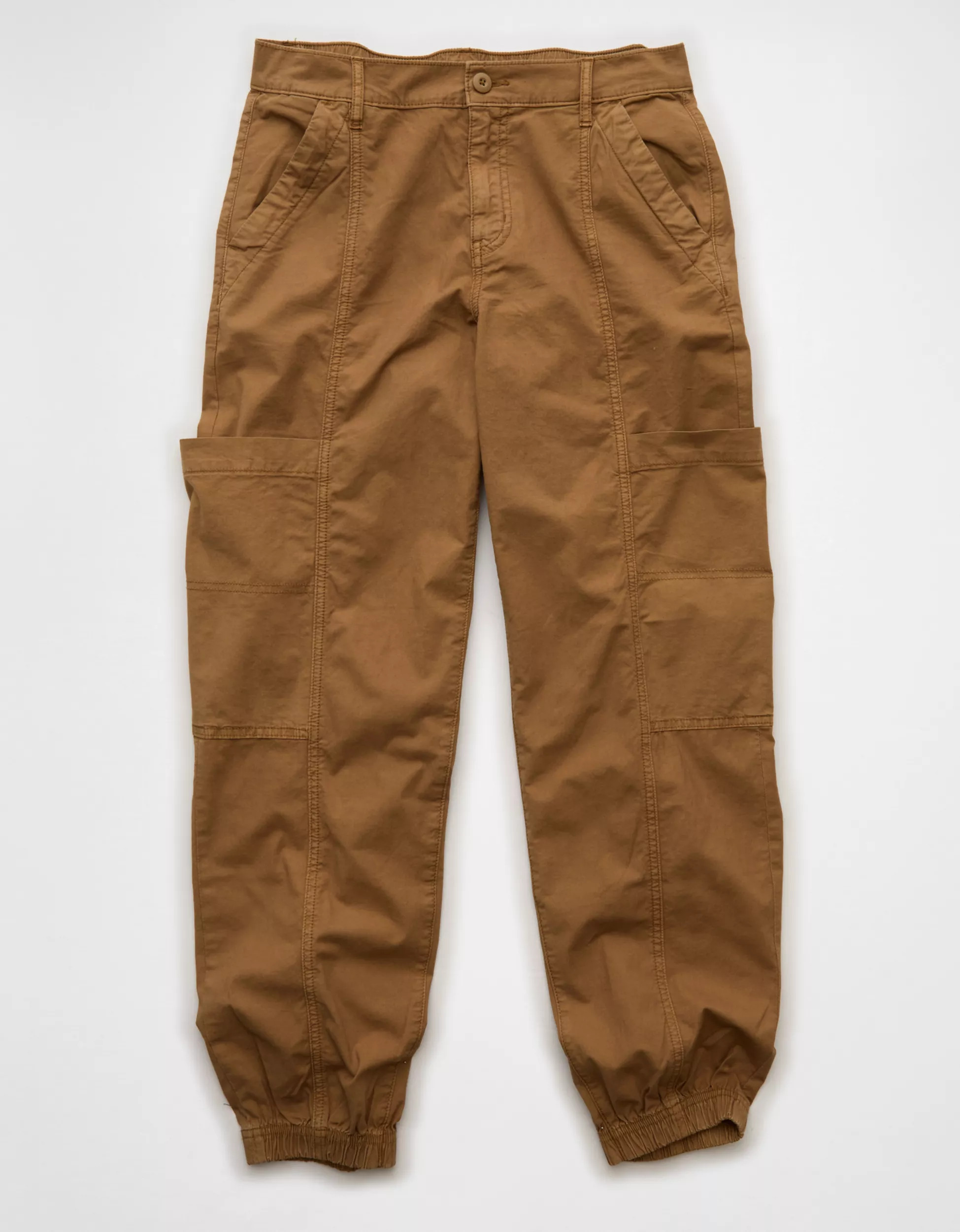 AE Snappy Stretch High-Waisted Baggy Cargo Jogger | American Eagle Outfitters (US & CA)