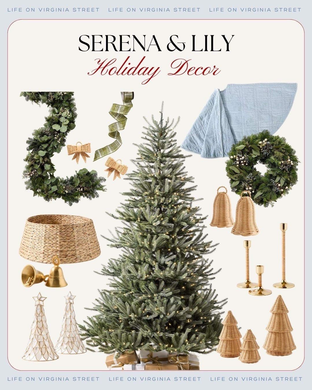 Serena and Lily holidays decor 🙌🏻🙌🏻

Christmas decor, holiday decor, traditional holiday, tree collar, wreath, garland, tree skirt



#LTKHome #LTKHoliday #LTKStyleTip