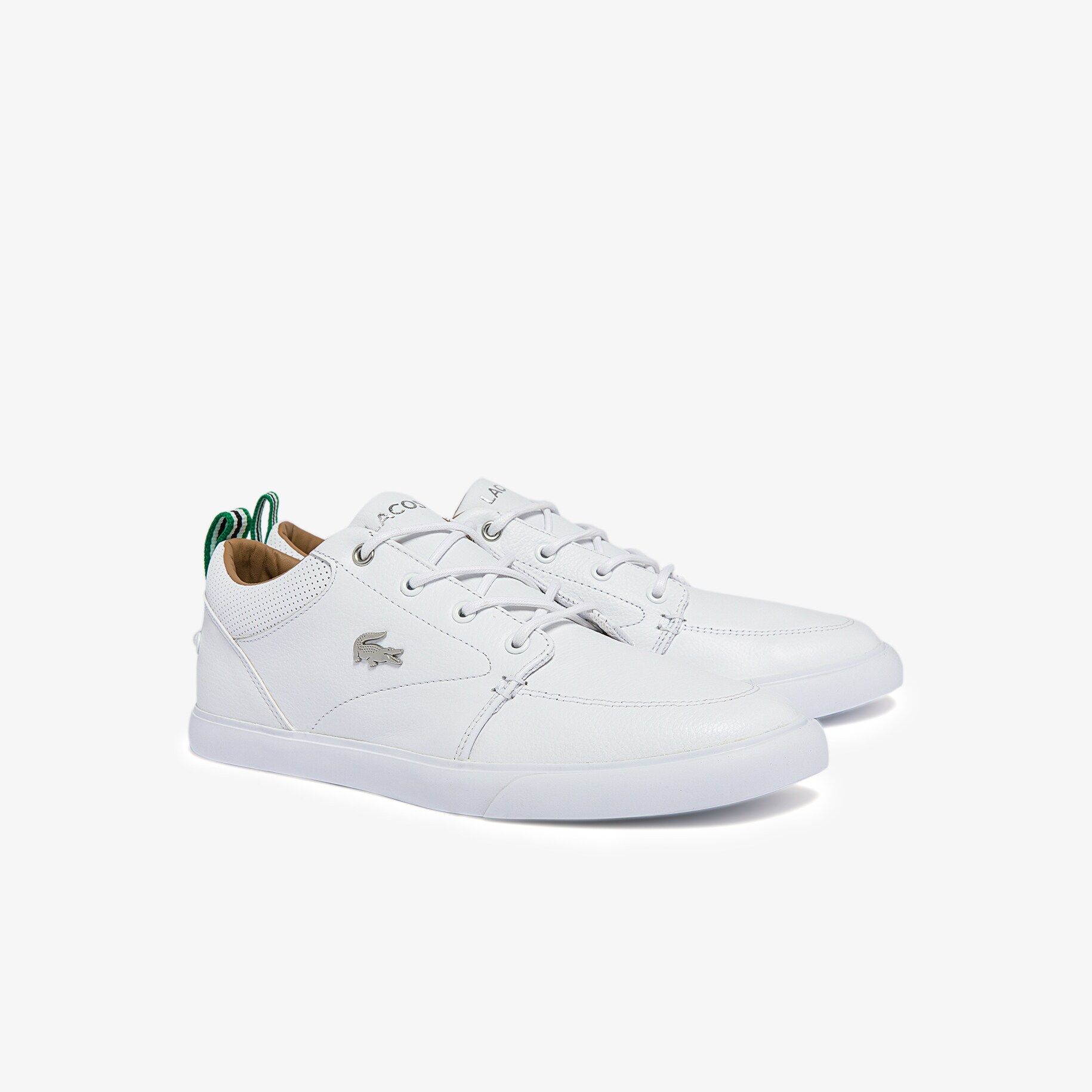 Men's Bayliss Leather Perforated Collar Sneakers | Lacoste (US)