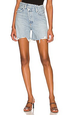 AGOLDE Criss Cross Short in Symbol from Revolve.com | Revolve Clothing (Global)