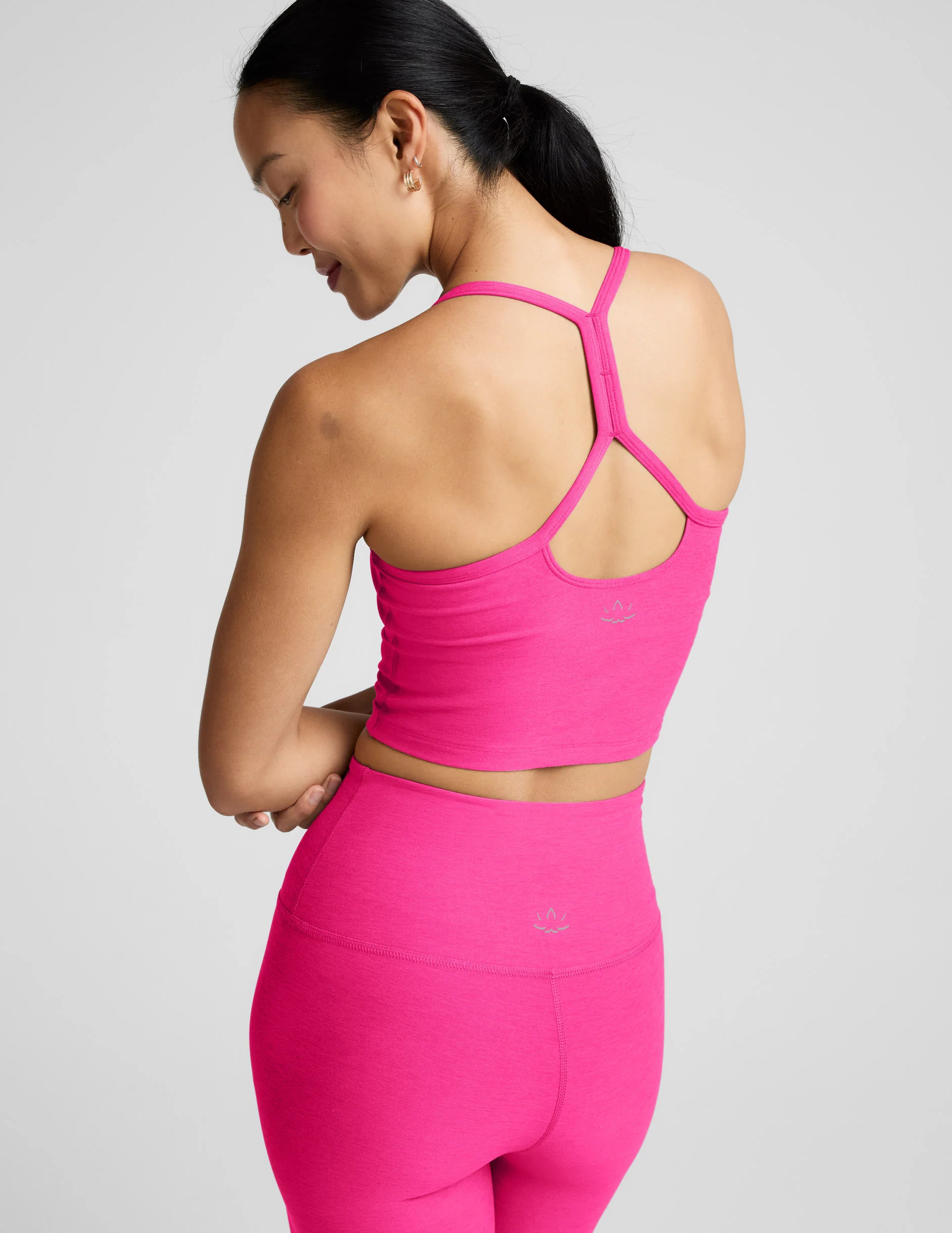 Spacedye Slim Racerback Cropped Tank | Beyond Yoga | Beyond Yoga