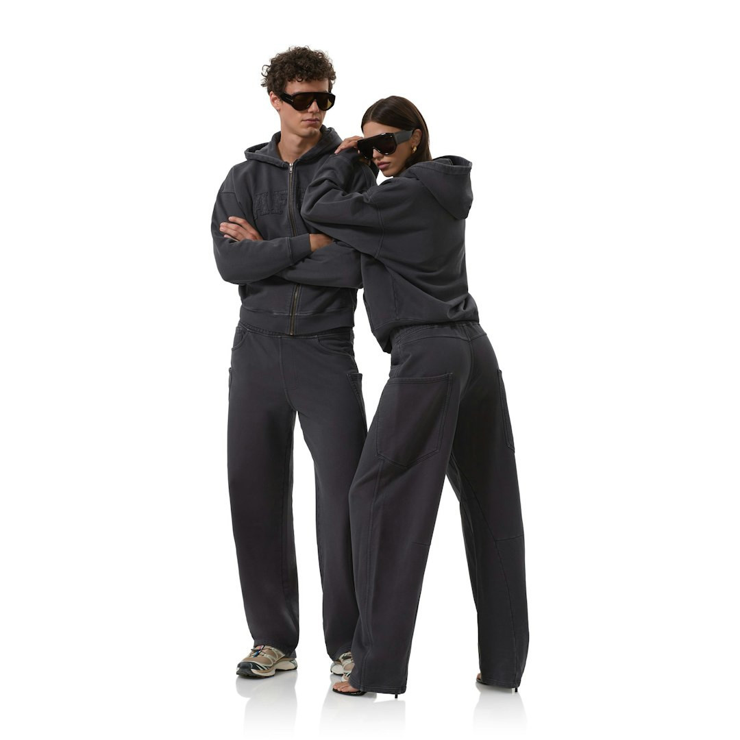 Cameron Zip Up Hoodie - Onyx | ShopAFRM