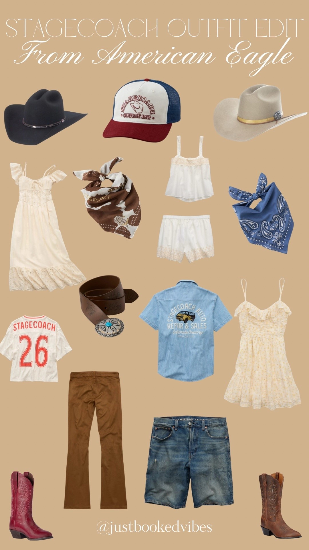 Western‑inspired festival looks from @American Eagle Outfitters — denim, fringe, boots, and casual cool pieces perfect for Stagecoach and country‑music weekends!

#LTKFestival #LTKSeasonal #LTKootd
