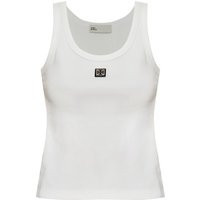 Tory Burch Logo Cotton Tank Top | Balardi (US & Canada)