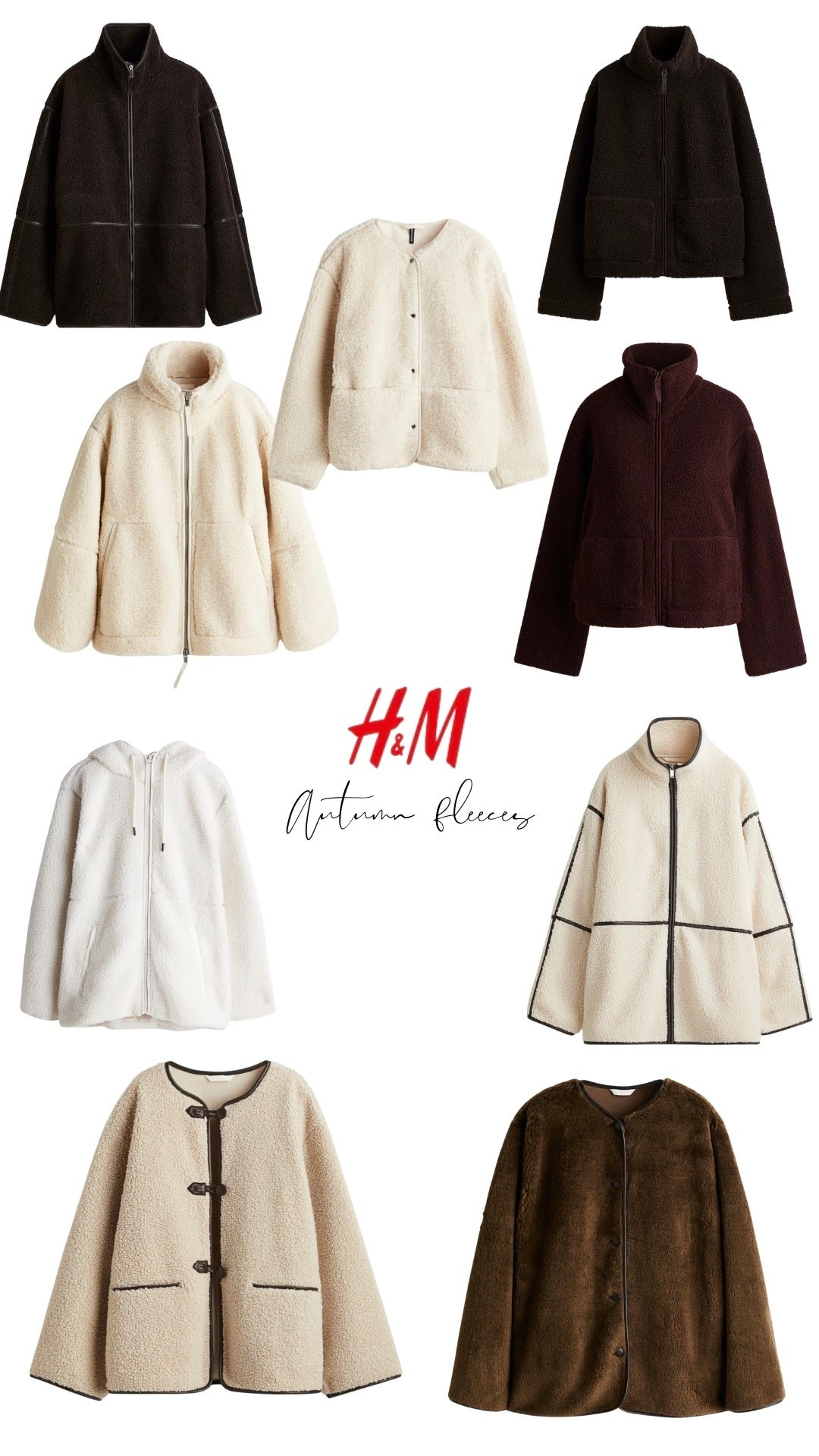 Autumn, fleece, teddy jacket, H&M, school run, 

#LTKuk #LTKmidsize #LTKautumn