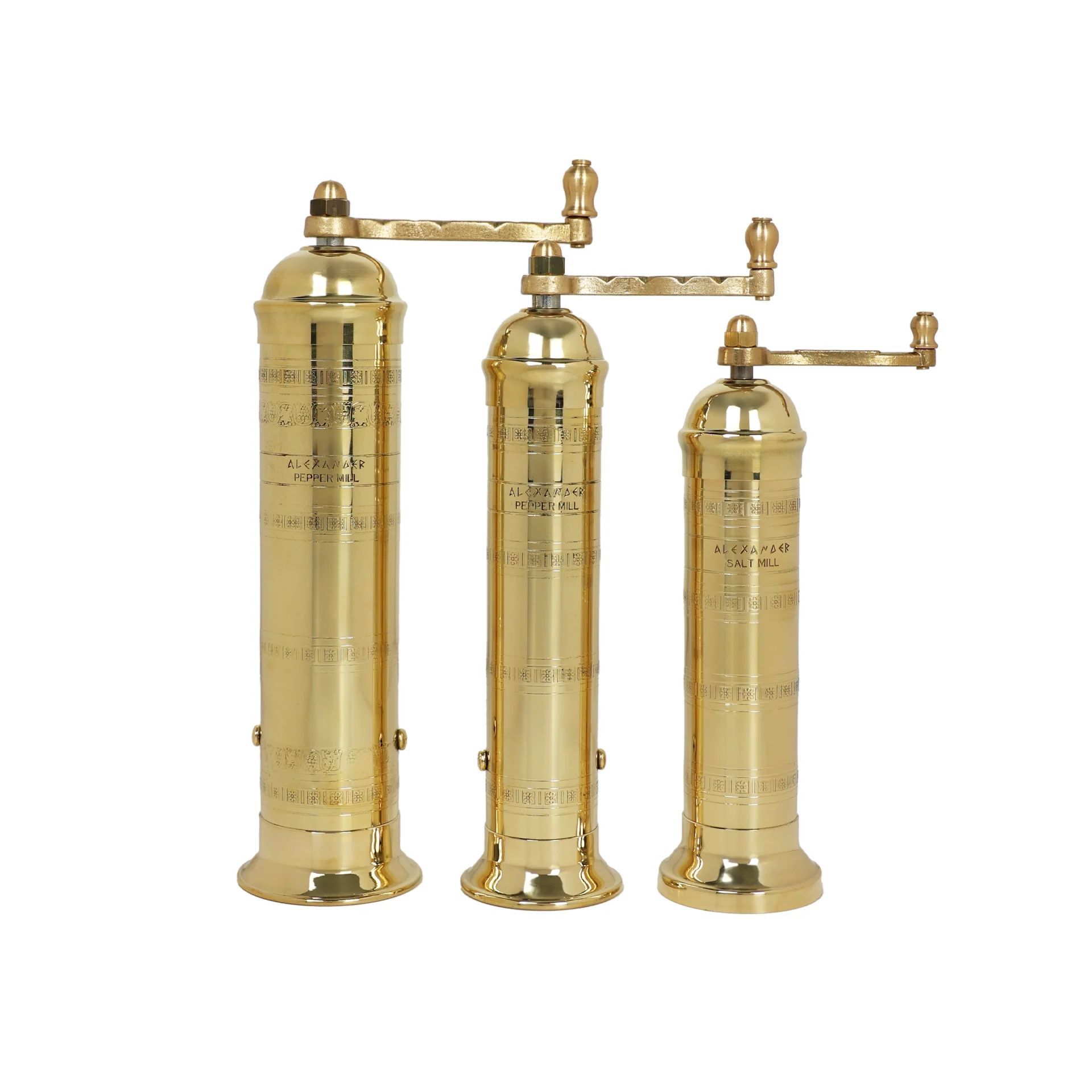 Brass Salt & Pepper Mills | Modern Locke