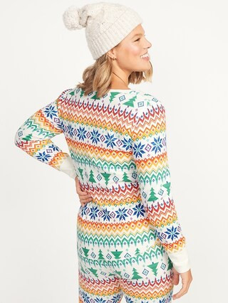 Long-Sleeve Thermal Pajama Tee 2-Pack for Women | Old Navy (US)
