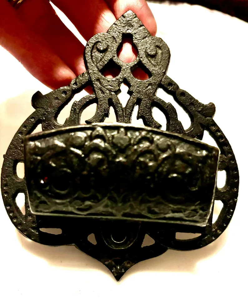 Vintage /antique Iron Art /cast Iron Match Stick Safe Striker - Etsy | Etsy (US)