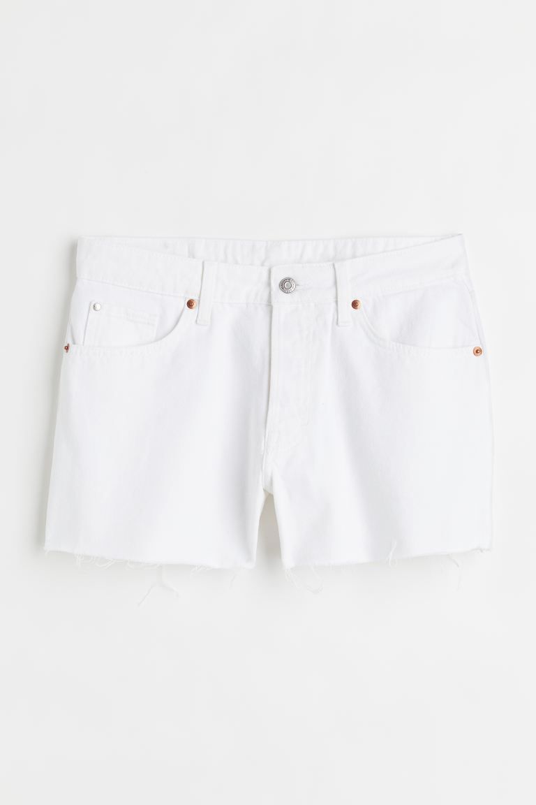 90's Boyfriend Low Denim Shorts | H&M (US + CA)