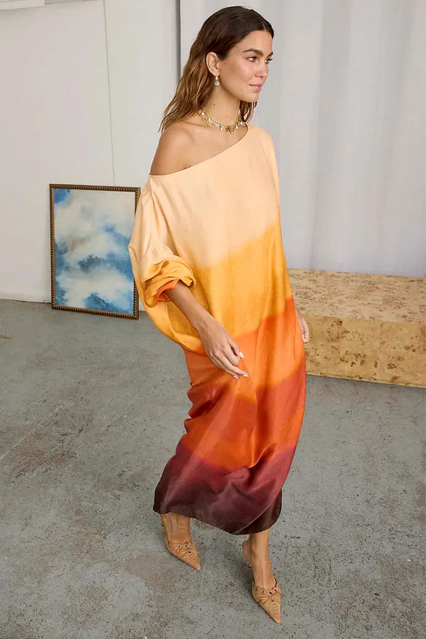 Orange Sunset Jem Dress | Never Fully Dressed US