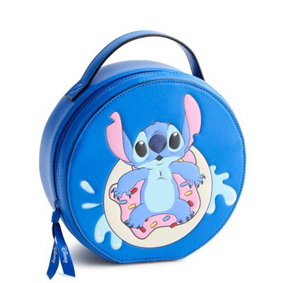 Vera Bradley Women's Disney Lilo and Stitch Cosmetic Bag Stitch Monstera Paisley | Target