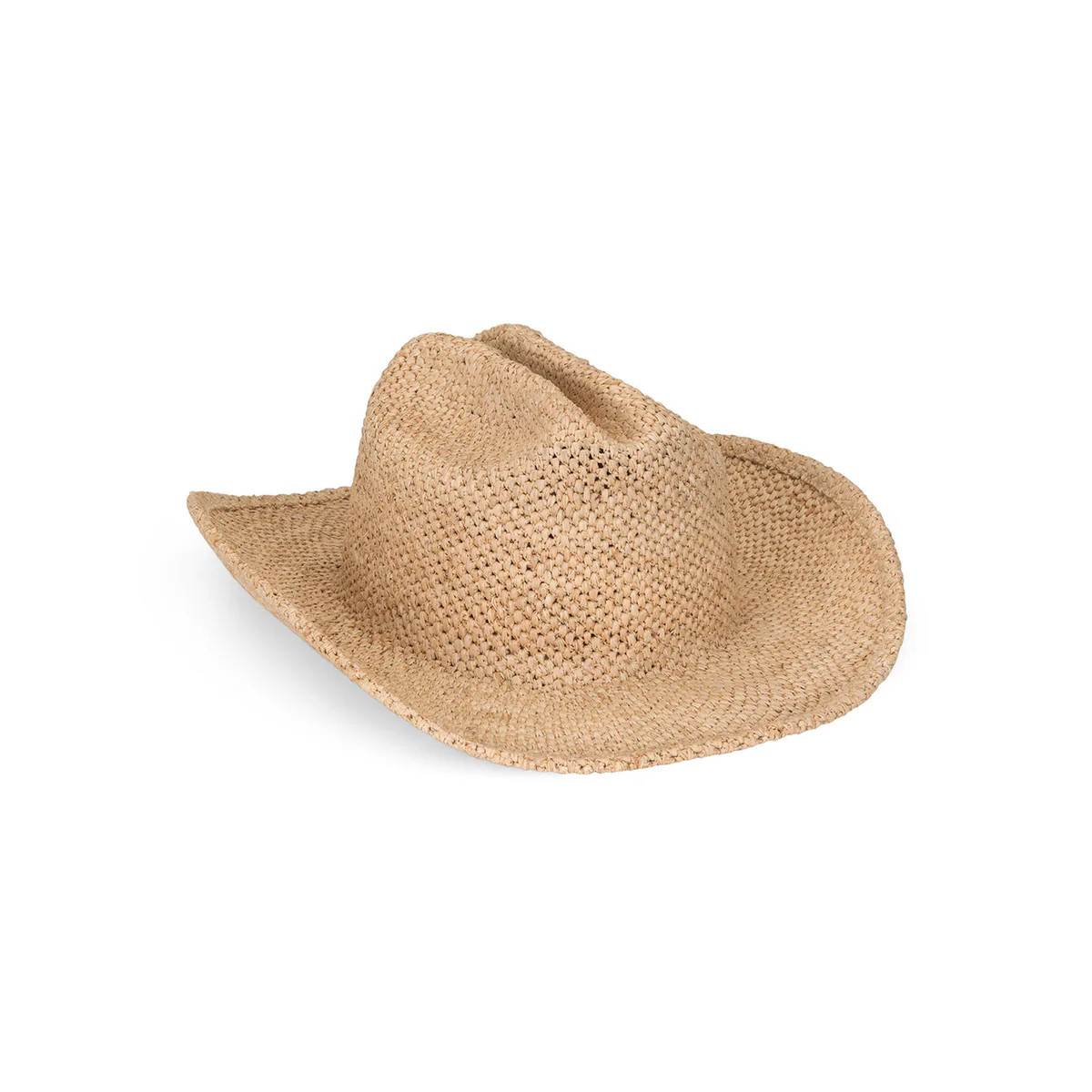 Raffia Cowboy Hat (Pineapple Stitch) | Lack of Color [US] | Lack of Color US