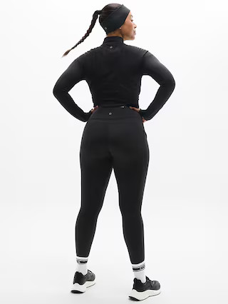 Altitude Fleece Lined Stash High Rise Legging | Athleta