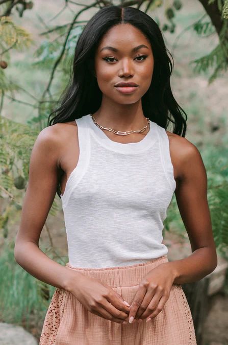 Bianca Basic Tank | Amaryllis Apparel