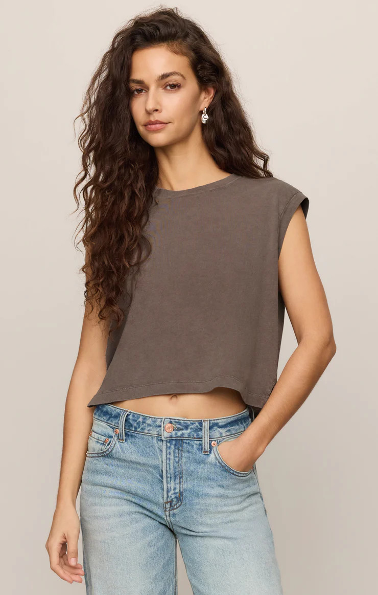 Flex Cropped Muscle Tee | Z Supply