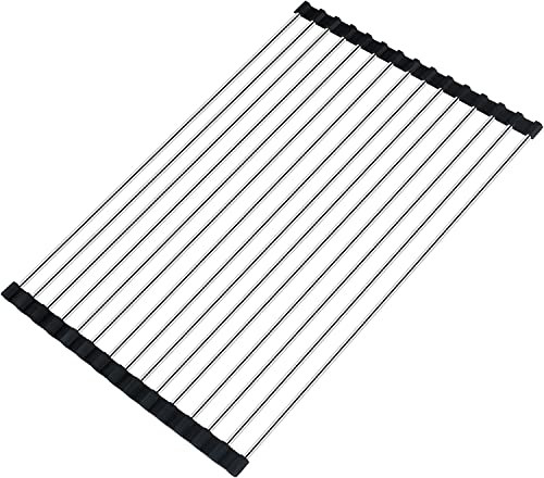 Seropy Roll Up Dish Drying Rack Over The Sink Drying Rack for Kitchen Counter, Rolling Dish Rack ... | Amazon (US)