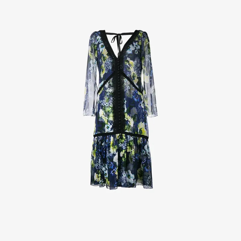 Erdem floral print dress | Browns Fashion