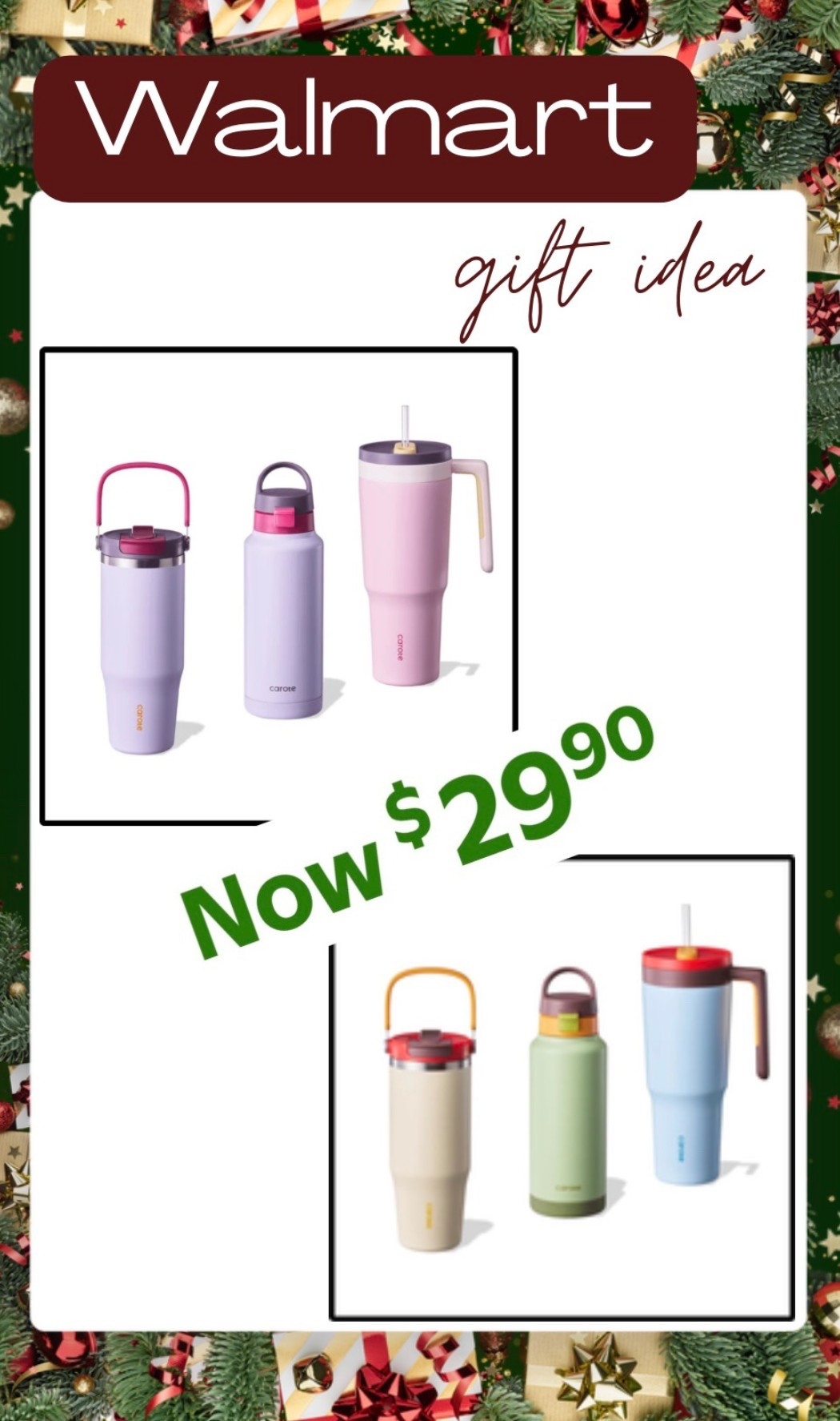 3 tumblers for less than $30. Divide them up for gifts and fill with goodies  

#LTKSaleAlert #LTKHoliday #LTKGiftGuide