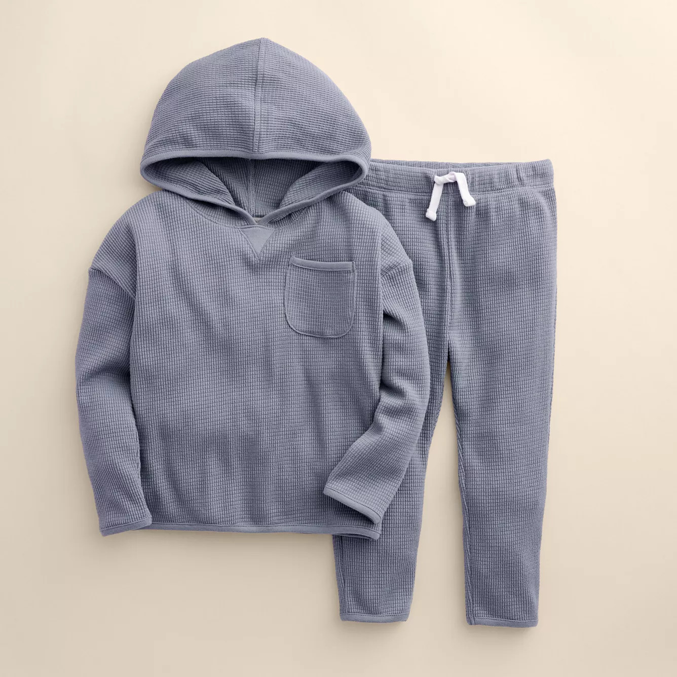 Kids 4-12 Little Co. by Lauren Conrad Waffle Hoodie & Pants Set | Kohl's