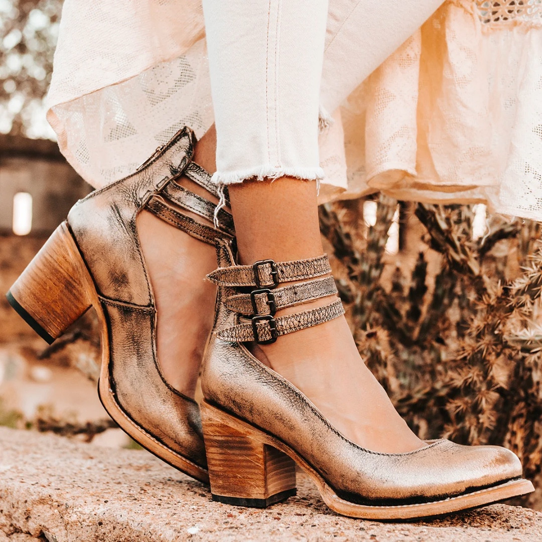 LINK IN PROFILE  RANDI Leather MaryJane Pumps Simple, but never boring - RANDI. Designed with an open construction, this mid-heel shoe creates a clean feminine silhouette with its leather ankle straps and round toe. Finished with metal adjustable buckles and a back zip closure. Get Yours Here: https://bit.ly/3Pe8V03  #leathershoes  #maryjaneshoes  #maryjane  #handcraftedshoes  #handcrafted  #leather  #realleather  #madetolast  #HighQualityWork  

#LTKstyletip #LTKbeauty #LTKshoecrush