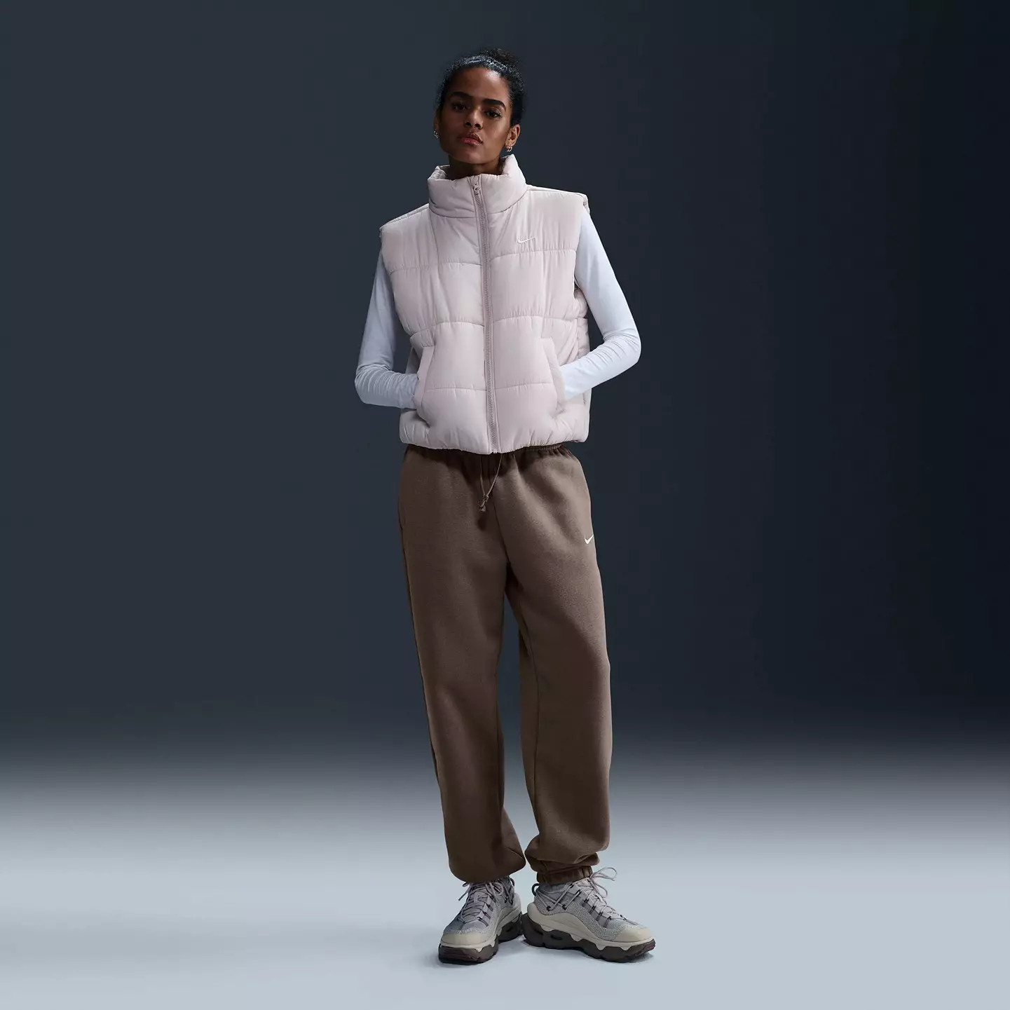 Nike Women's Sportswear Phoenix Fleece High-Waisted Oversized Sweatpants | DICK'S Sporting Goods