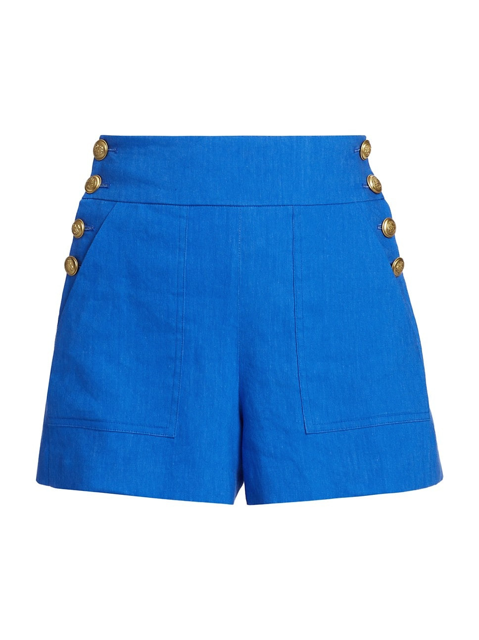 Donald Side-Button Shorts | Saks Fifth Avenue
