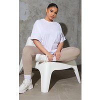 Plus Ultimate White Oversized T-Shirt | PrettyLittleThing US