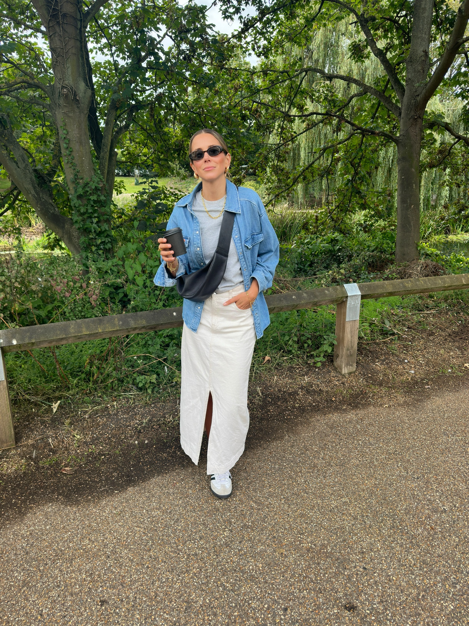 Sunday outfit 
Denim shirt
Denim skirt 
Cross body bag

#LTKstyletip #LTKeurope #LTKSeasonal