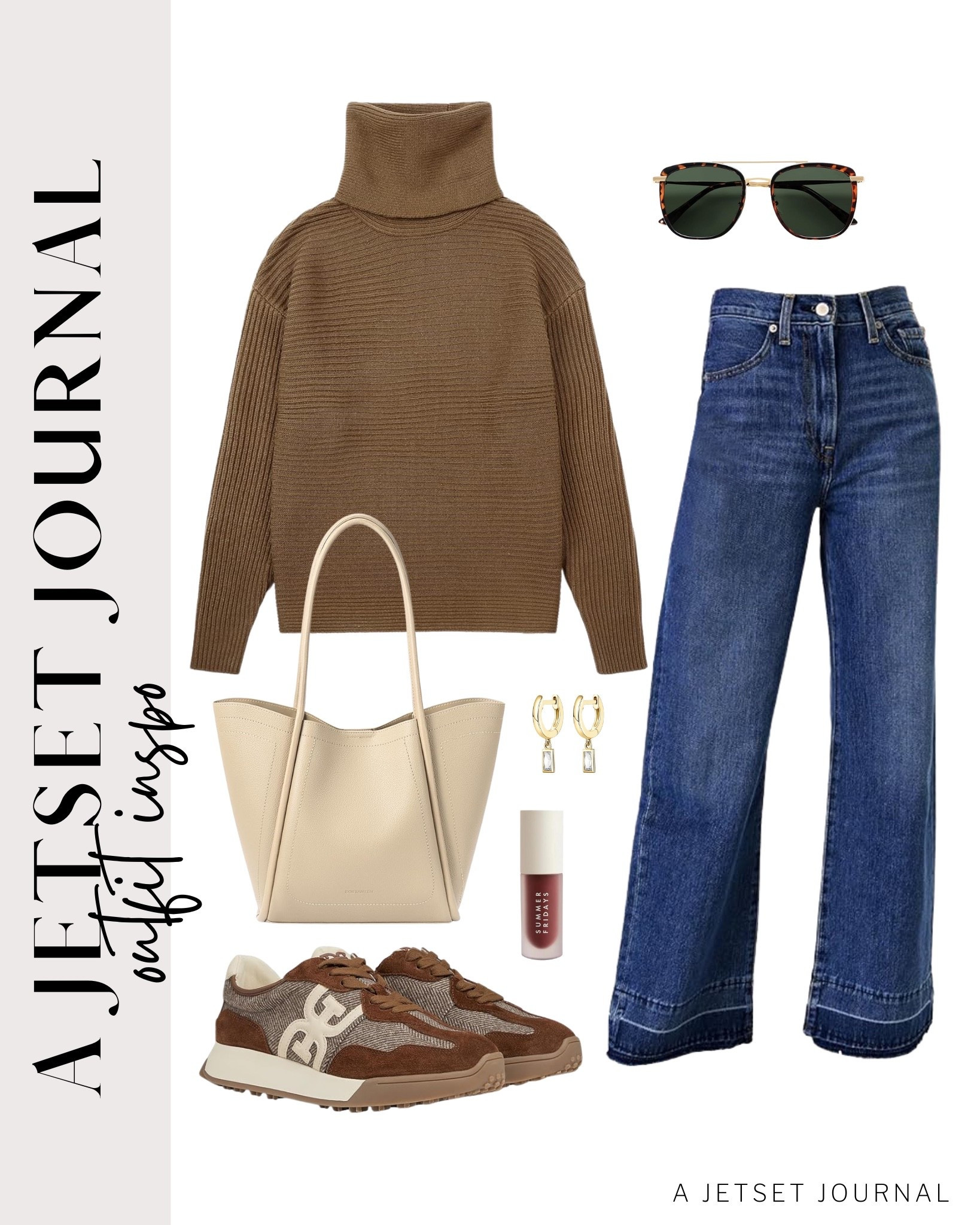 New outfit idea you can copy with a trendy turtleneck and classic jeans!
dangle huggie earrings, summer fridays lip oil, high waisted wide leg jeans, casual outfit, ways to style, casual outfit inspo, capsule wardrobe, favorite finds, top picks, mom outfit, everyday style, fall style, trendy look, viral style, affordable look, amazon favorites, fall outfit idea

#LTKStyleTip #LTKSeasonal #LTKU