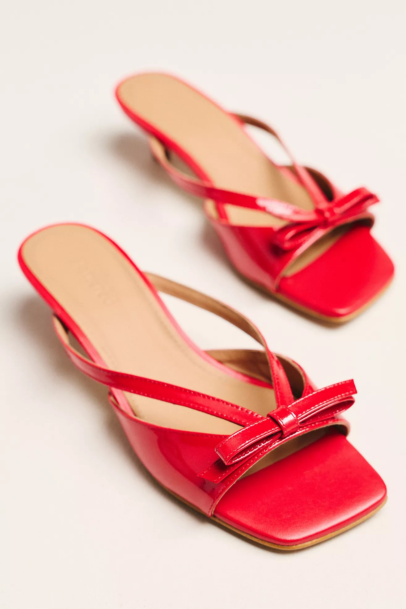 Flattered Jordan Bow Kitten Heels | Anthropologie (US)