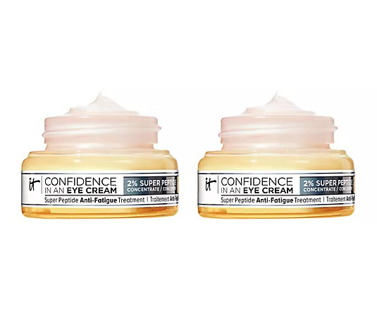 IT Cosmetics Confidence Eye Cream Duo with 48HR Hydration& Peptide Complex - QVC.com | QVC