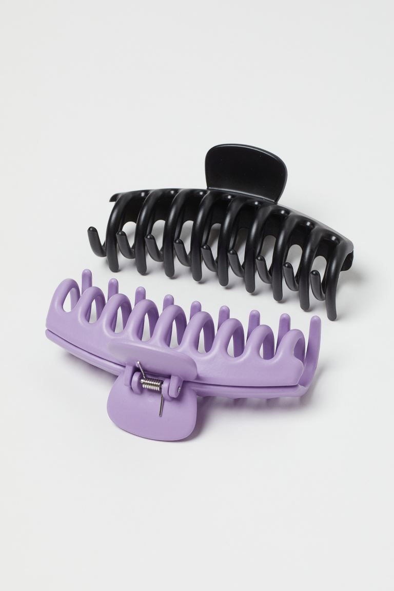 2-pack Large Hair Claws | H&M (US)