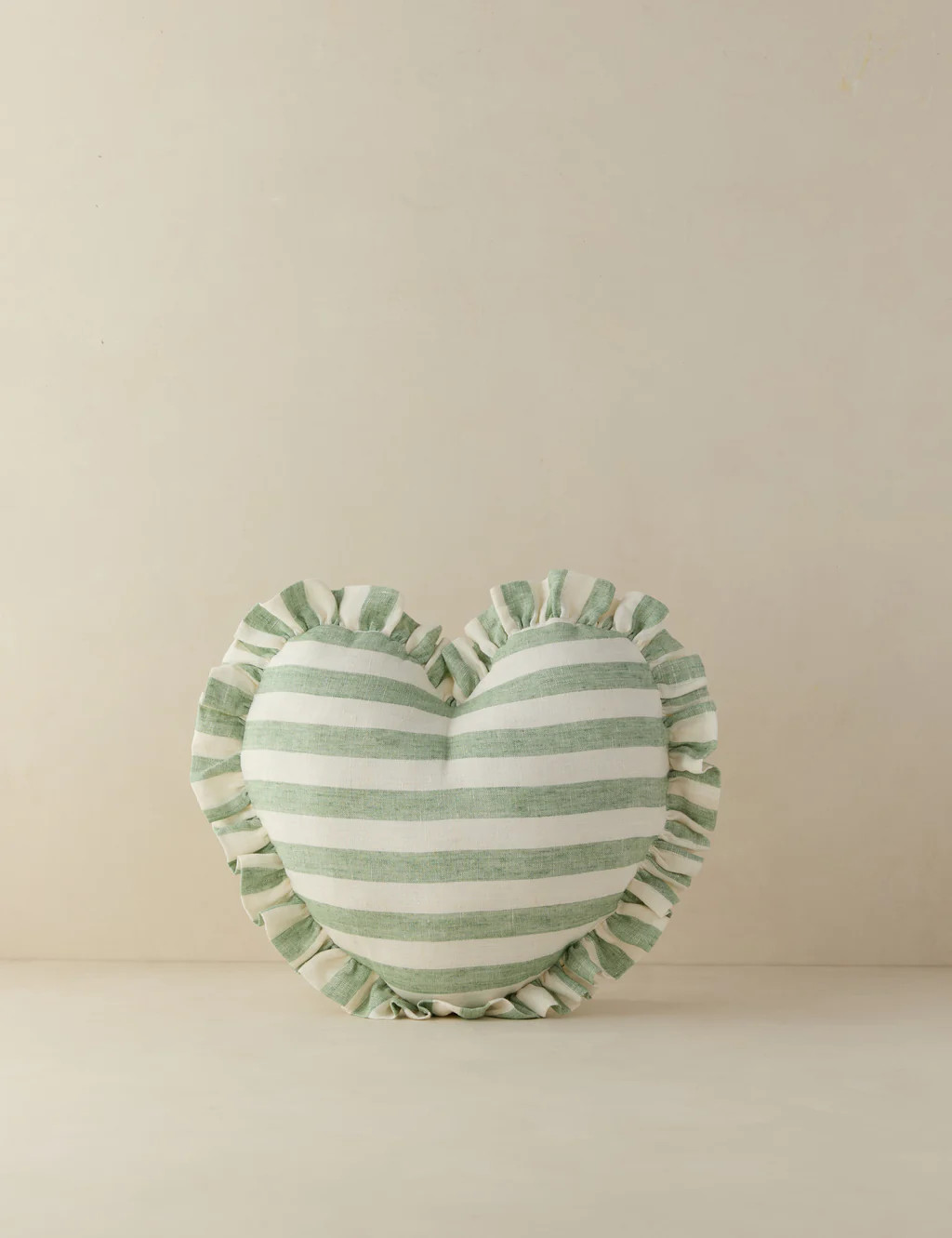 Amaroso Linen Heart Pillow | Lulu and Georgia 