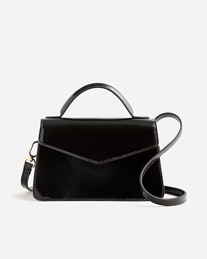 Gracie top-handle bag in leather | J. Crew US