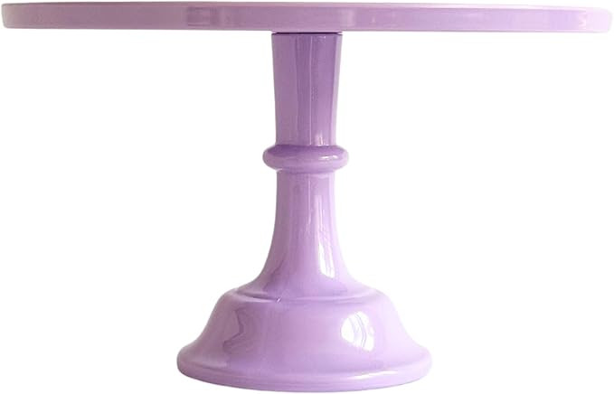 Sprinkles & Confetti 11" Purple Cake Stand – Durable Melamine Dessert Display for Weddings, Bir... | Amazon (US)
