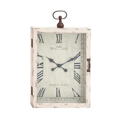 Beautiful Wood Metal Wall Clock | Wayfair North America