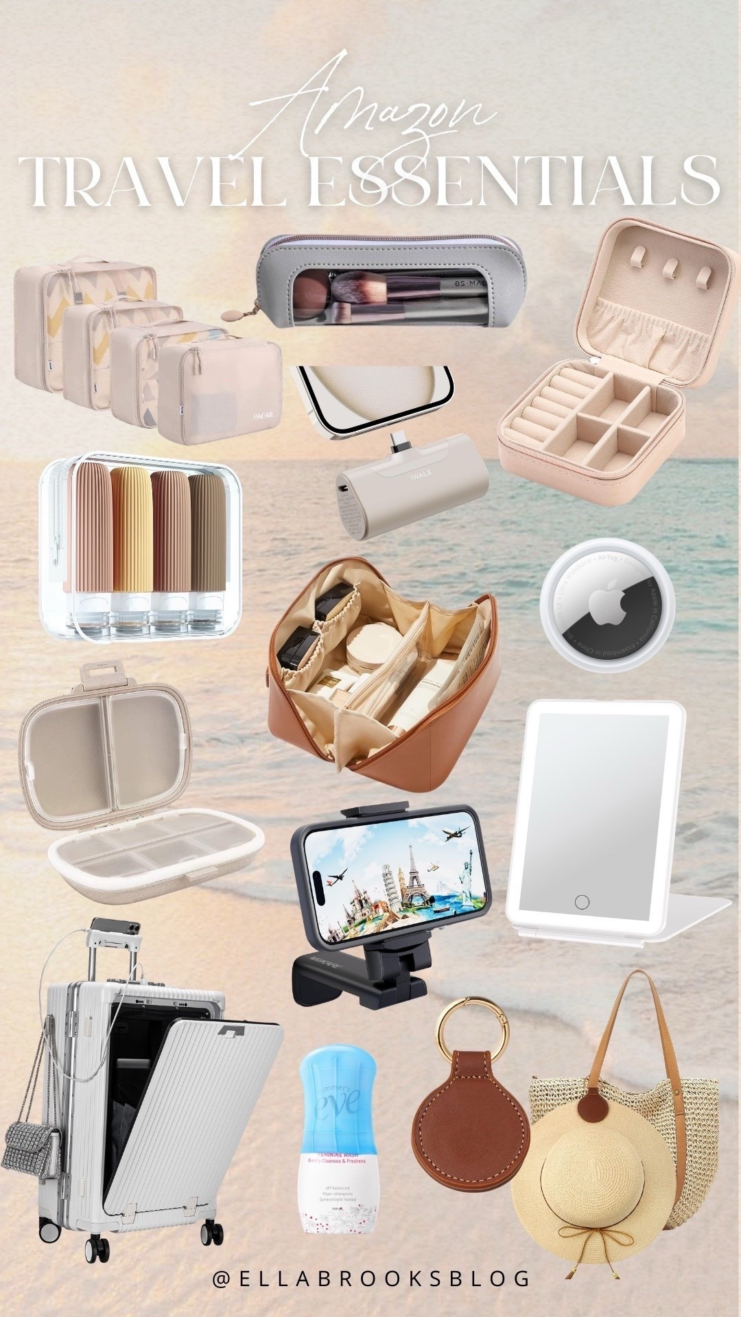 Amazon Travel Essentials!

Travel finds, Amazon travel, toiletry bag, pill organizer, travel bag,
Amazon luggage

#LTKSeasonal #LTKTravel