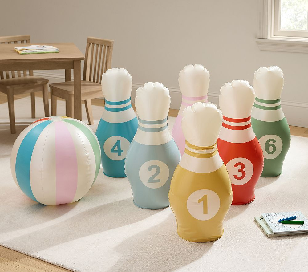 Jumbo Inflatable Bowling Set | Pottery Barn Kids